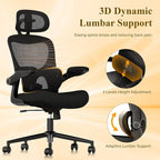SUNNOW Ergonomic Office Chair, Comfy Mesh Desk Chair, High Back Computer Gaming - Image 5