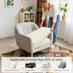 Hokway Couch Cushion Slipcovers Small Stretch Reversible Cushion Protector - Image 5