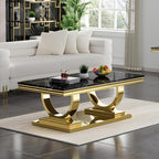 Henf 47" Marble Coffee Table by Henf