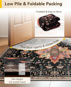 RELEANY Washable Area Rug, Large 10'x12', Water Repellent, Pet Friendly - Image 6