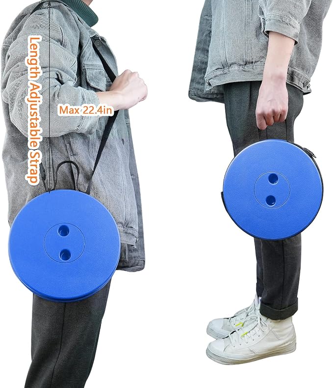 Boreeman Upgraded Folding Stool Lightweight Yet More Sturdy - Image 6