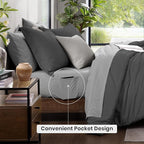 Monbix California King Comforter Set - Image 4
