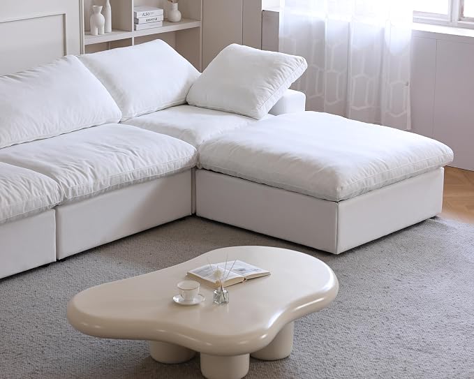 JACH 120" L Shape Cloud Modular Couches - Image 3