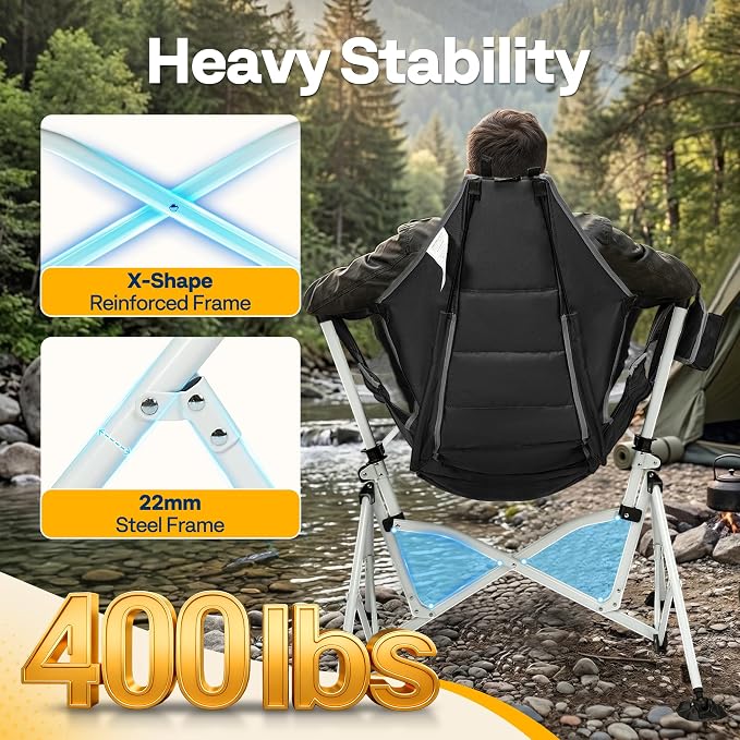 VIVOHOME Hammock Camping Chair - Image 6