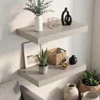 Dreamland Floating Shelves 24inch, 2 Pack Rustic Wooden Wall Shelves, Wall - Image 6