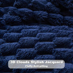 NEWCOSPLAY Fleece Clouds Cozy Queen Blanket - Image 5