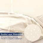 Smiry Waterproof Patio Cushion Covers, Stretch Outdoor Furniture Covers | Couch - Image 2