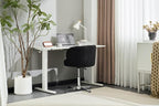 VINGLI Cute Small Swivel Desk Chair Comfy no Wheels, Ergonomic Low-Back Lumbar - Image 8