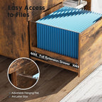 DUMOS Rolling File Cabinet - Image 4