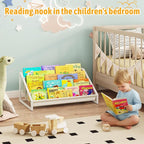 Aokitsink Toddler Bookshelf, Montessori Bookshelf, Bookshelves - Image 4