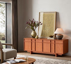 TV Stand for 75 Inch TV, Mid Century Modern TV Stand - Image 7