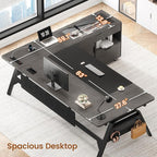 SEDETA L Shaped Computer Desk - Image 4