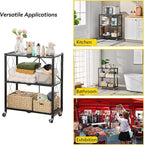 BRIAN & DANY 3-Tier Foldable Storage Shelves - Image 5