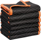 Simpli-Magic 79522 Heavy Duty Padded Moving Blankets, 72” x 80”, 6 Pack by Simpli-Magic