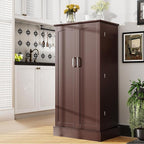 kepptory 47” Pantry Cabinet, Kitchen Pantry Storage Cabinet - Image 4