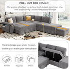 Merax L-Shaped Modular Sofa - Image 6