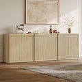SICOTAS Buffet Cabinet with Storage Sideboard Accent Modern Credenza with Doors by SICOTAS