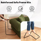 ZEIINPA Convertible Sleeper Sofa Bed - Image 5
