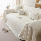 DREAMINGO Bubble Textured Cooling Sofa Cover, Ice Silk Breathable Couch Cover - Image 4