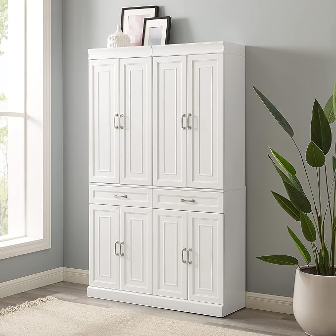Crosley Furniture Stanton 2-Piece Pantry Storage Cabinet Set - Image 2