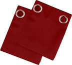 Dark Red Thermal Blackout Curtains/52 x 95 Inch/Set of 2 Panels Room Darkening - Image 9