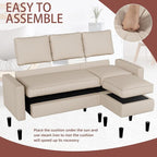 Nuturelly Convertible Sectional Sofa Couch - Image 6