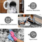 2x3 Small Washable Area Rug: Non-Slip Indoor Door Mat - Image 4