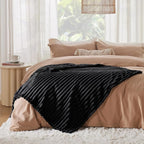 Bedsure Soft Black Throw Blanket - Image 8