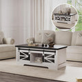 47.2" Lift Top Coffee Table, Hidden Storage Compartment, Lifting Tabletop by Unknown
