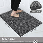 BEQHAUSE Kitchen Rugs 24"x36", Kitchen Mats - Image 2