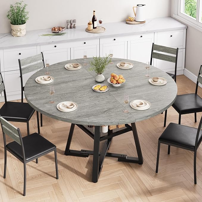 Jocoevol 51" Round Dining Table - Image 3