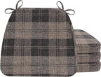 AAAAAcessories D-Shaped Chair Cushions, Machine-Washable Cover by AAAAAcessories
