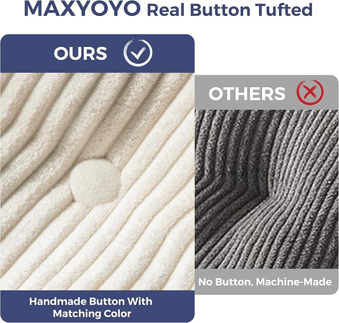 MAXYOYO Folding Sofa Bed, Convertible Sleeper Chair - Image 4