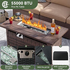 Aoxun 8 Piece Patio Furniture Set - Image 6