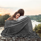 Utopia Bedding Ultra Soft Fleece Bed Blanket Queen Size Grey | Microfiber Plush - Image 6