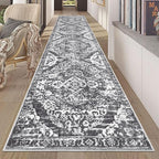 HEBE Hallway Runner Rug 2'8''x12', Washable Non Slip Kitchen Rug Runner | Soft by HEBE