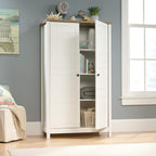 Sauder Cottage Road Storage Cabinet/ Pantry Cabinet, Soft White finish - Image 4