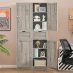 Iwell 67" Tall Bathroom Cabinet - Image 4