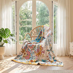 LUTBM Boho Throw Blanket for Couch Sofa Chair Cotton Blankets for Bedroom - Image 5