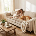 Smiry Couch Cover for Dogs, Non Slip Washable Sofa Protector for Pets | Soft - Image 6