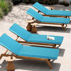 Chaise Lounge Cushion Outdoor, Waterproof and Stain-Resistant Lounge Deck - Image 6