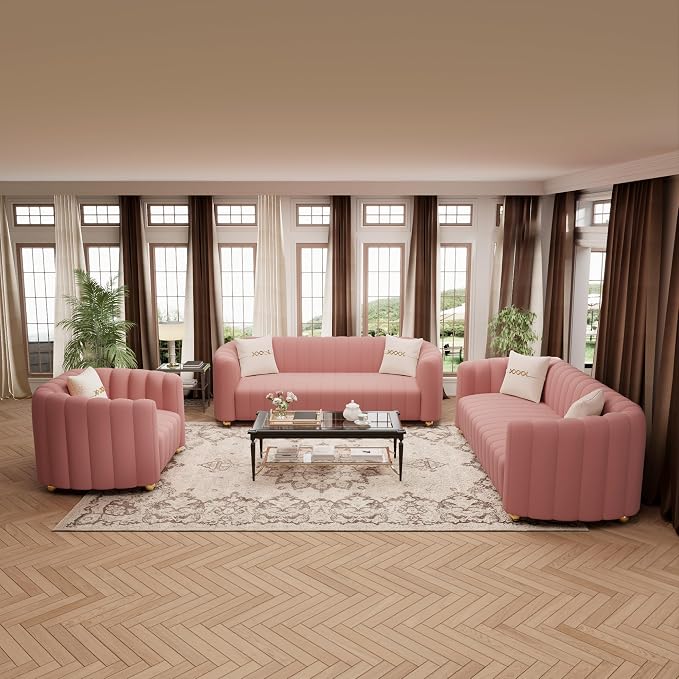 42" Velvet Sofa Chair for Living Room, Modern Single Sofa - Image 7
