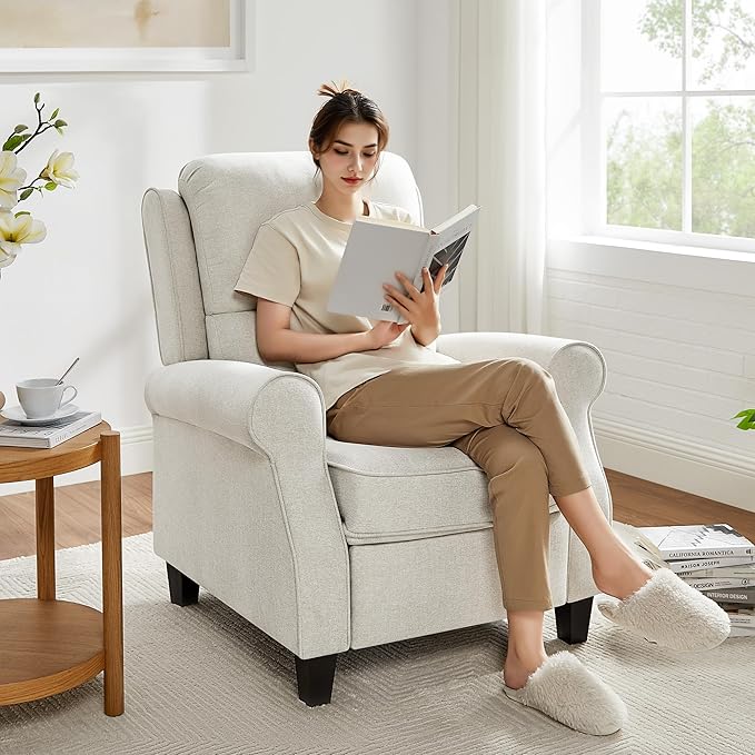 Recliner Chair for Living Room, Modern Reclining Sofa Home Theater Seating - Image 3