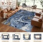 DMOYEST 9x12 Area Rug for Living Room - Image 3