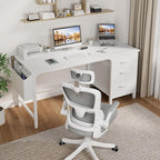 Lufeiya White Computer Desk - Image 2
