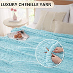 L'AGRATY Chunky Knit Throw Blanket - Image 5