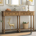 Merax Retro Console Table Sofa Table by Merax
