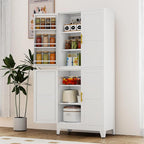 GAIOUS 74.8" Tall Metal Food Cabinet, Storage Cabinets - Image 6