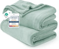 Bedsure GentleSoft Sage Green Fleece Blanket King Size by Unknown