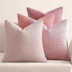 MIULEE Aesthetic Pink Spring Decorative Pillow Covers 18x18 Inch Set of 4 by MIULEE
